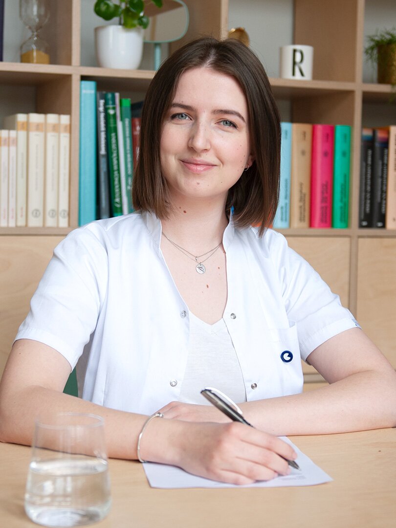 zdjęcie logopedy mgr Izabeli Drewno